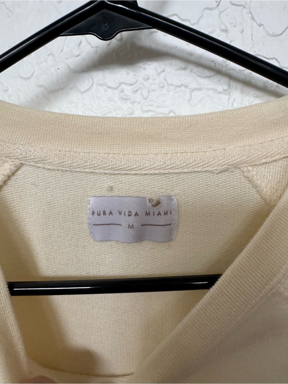 Pura Vida Cream Brunch Club Crewneck Sweatshirt - Picture 4 of 5